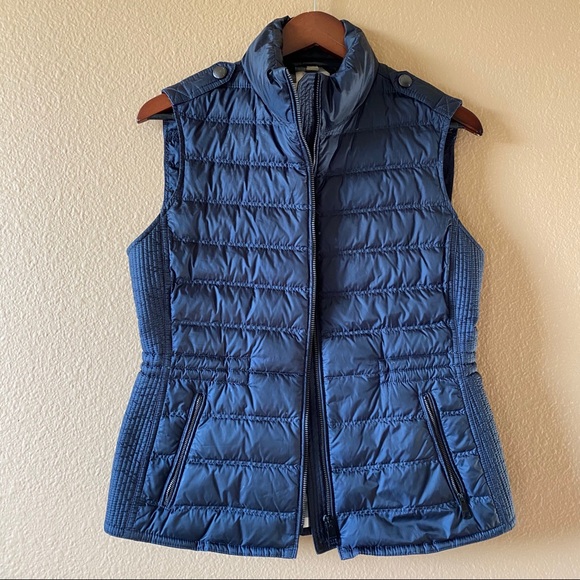 Burberry Brit Blue Vest M Mallard Duck - Picture 3 of 7